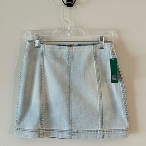 Denim Mini Skirt